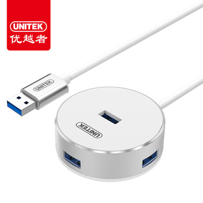 UNITEK USB30 splitter high-speed expansion of a drag more than four interfaces 12 meters laptop 4-port hub HUB converter all-aluminum Y-3197BWH
UNITEK USB30 splitter high-speed expansion of a drag more than four interfaces 12 meters laptop 4-port hub HUB converter all-aluminum Y-3197BWH
