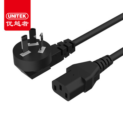 Superior UNTEK GB desktop computer main chassis display products plug three holes power cord 15 meters rice cooker pot kettle bending plug electrical power extension cord Y-PC01
Superior UNTEK GB desktop computer main chassis display products plug three holes power cord 15 meters rice cooker pot kettle bending plug electrical power extension cord Y-PC01