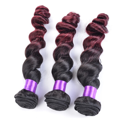 2 Pcs Lot Brazilian Loose Wave Ombre Virgin Hair Extensions 1B/Burgundy 6A Grade Brazilian Ombre Hair Loose Wave Hair Weaves
2 Pcs Lot Brazilian Loose Wave Ombre Virgin Hair Extensions 1B/Burgundy 6A Grade Brazilian Ombre Hair Loose Wave Hair Weaves