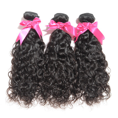 Virgin human hair large in stock no tangle no shedding unprocessed water wave hair weavings
Virgin human hair large in stock no tangle no shedding unprocessed water wave hair weavings