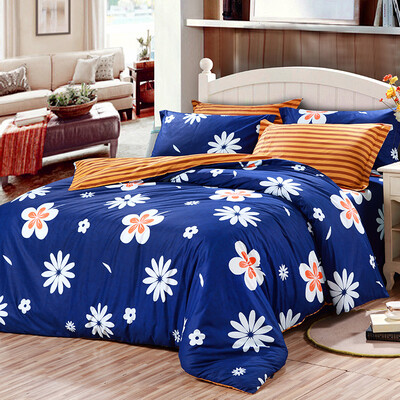 【Jingdong Supermarket】 Ai Wei bedding home textiles single four sets of cotton single bed kit 1 m / 1.2 bed (beautiful mood
【Jingdong Supermarket】 Ai Wei bedding home textiles single four sets of cotton single bed kit 1 m / 1.2 bed (beautiful mood