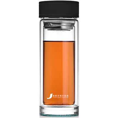 【Jingdong Supermarket】 Ya set glass double glass female heat-resistant cups portable creative fashion crystal cup office filter cup black 300ml
【Jingdong Supermarket】 Ya set glass double glass female heat-resistant cups portable creative fashion crystal cup office filter cup black 300ml