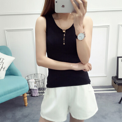 VIVAHEART Korean casual fashion solid color V neck vest sleeveless jacket female VWBX174137 black
VIVAHEART Korean casual fashion solid color V neck vest sleeveless jacket female VWBX174137 black
