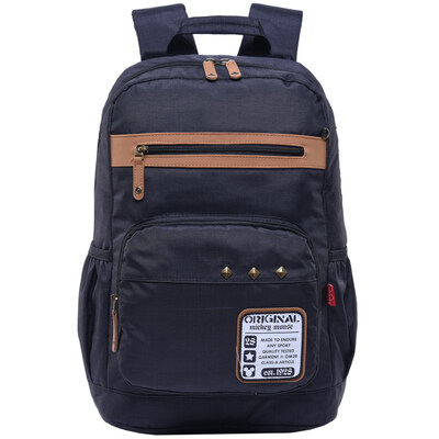 Disney Disney leisure bag light leisure large capacity backpack middle school student bag backpack ML0374B black
Disney Disney leisure bag light leisure large capacity backpack middle school student bag backpack ML0374B black