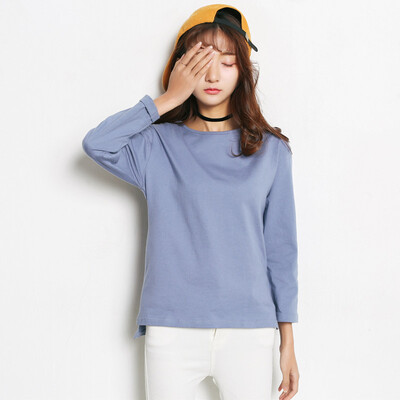 CITYPLUS literary style of the end of the laying of large yards of pure color within the simple nine-point sleeves T-shirt women CWTC172268 white all
CITYPLUS literary style of the end of the laying of large yards of pure color within the simple nine-point sleeves T-shirt women CWTC172268 white all