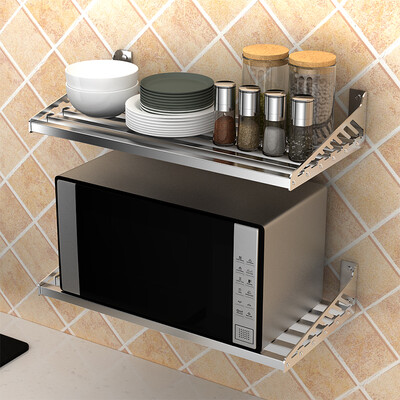 Ai heart still single-store sale sus304 stainless steel 19mm kitchen racks wall-mounted microwave rack storage pendant rack shelf bracket 60 30cm
Ai heart still single-store sale sus304 stainless steel 19mm kitchen racks wall-mounted microwave rack storage pendant rack shelf bracket 60 30cm