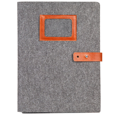 Comix A5205 Felt Soft Material Multifunctional Carrying Case / Storage Bag Gray