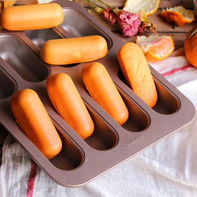 Jingdong Supermarket Xue Che CHEF MADE Bread Mold Mini Non-stick Hot Dog Bread Long Bread Mold 8 with Cup Gold WK9145
Jingdong Supermarket Xue Che CHEF MADE Bread Mold Mini Non-stick Hot Dog Bread Long Bread Mold 8 with Cup Gold WK9145