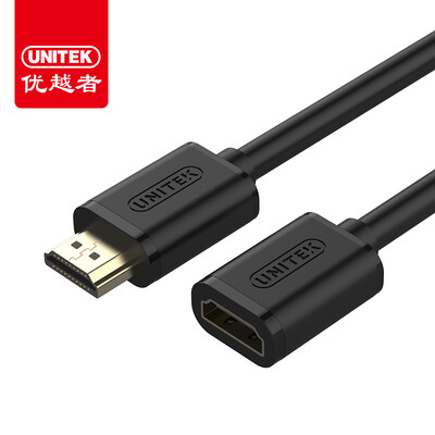UNITEK) hdmi line version 2.0 3D digital high-definition line 2K * 4K1.5 meters computer TV video cable notebook projector display cable black Y-C137Q
UNITEK) hdmi line version 2.0 3D digital high-definition line 2K * 4K1.5 meters computer TV video cable notebook projector display cable black Y-C137Q