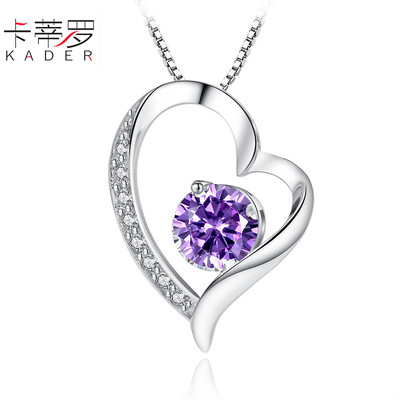 Katie (KADER) heart-shaped S925 silver necklace female pendant Korea short paragraph lock chain silver jewelry
Katie (KADER) heart-shaped S925 silver necklace female pendant Korea short paragraph lock chain silver jewelry