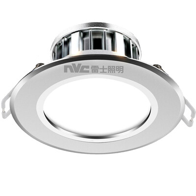 NVC NVC Lighting LED Downlight Ceiling Light 4W Metal Aluminum White 4W Warm White 4000K Hole 7.5-8.5cm
NVC NVC Lighting LED Downlight Ceiling Light 4W Metal Aluminum White 4W Warm White 4000K Hole 7.5-8.5cm