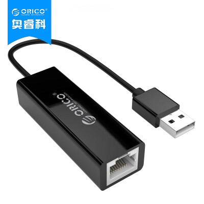 ORICO UTJ-U2 USB Hub Fast Ethernet Cable USB to RJ45 Cable Interface External Network Interface Converter Support Laptop Tablet PC Black
ORICO UTJ-U2 USB Hub Fast Ethernet Cable USB to RJ45 Cable Interface External Network Interface Converter Support Laptop Tablet PC Black