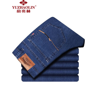 Yu Zhaolin jeans men's cotton casual men's comfortable soft denim trousers YZL8033 blue and black thirty
Yu Zhaolin jeans men's cotton casual men's comfortable soft denim trousers YZL8033 blue and black thirty