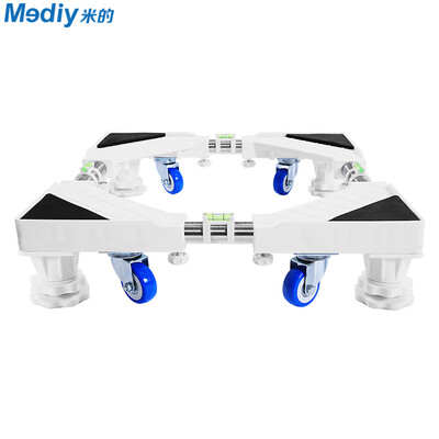 Mediy) MF-DT0204A fixed mobile washing machine base bracket washing machine rack bracket shelf refrigerator base (4 fixed feet +4 moving wheel) white
Mediy) MF-DT0204A fixed mobile washing machine base bracket washing machine rack bracket shelf refrigerator base (4 fixed feet +4 moving wheel) white