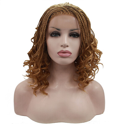 Anogol Braids Handmade Brown Glueless Peruca Laco Sintetico Heat Resistant Fiber Wigs Synthetic Lace Front Wig
Anogol Braids Handmade Brown Glueless Peruca Laco Sintetico Heat Resistant Fiber Wigs Synthetic Lace Front Wig