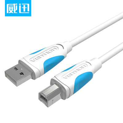 Вэй Синь (ПроВеншн) высокоскоростной линии передачи данных принтера B USB2.0A революция вращаясь порт соединения для печати линии 1 метр квадратный (белый) ВАС-А16-W100
Вэй Синь (ПроВеншн) высокоскоростной линии передачи данных принтера B USB2.0A революция вращаясь порт соединения для печати линии 1 метр квадратный (белый) ВАС-А16-W100