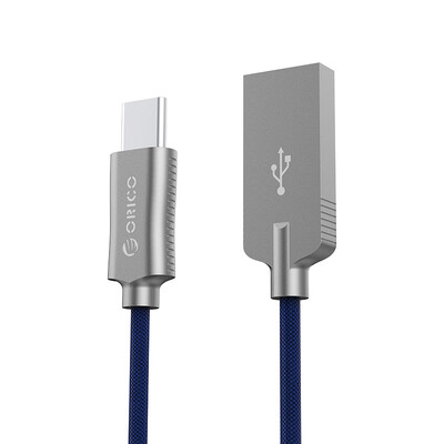 ORICO HCU-10 TYPE-C mobile phone charging line denim braided USB data cable 1 meter for millet 5S / Huawei P910 / glory V89 / flat blue
ORICO HCU-10 TYPE-C mobile phone charging line denim braided USB data cable 1 meter for millet 5S / Huawei P910 / glory V89 / flat blue