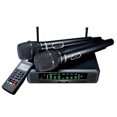 Victory TAKSTAR TS-6500FX Wireless Microphone Microphone One-to-two U-band FM Home KTV Conference Stage Computer TV K-song Direct-to-use Athens Black
Victory TAKSTAR TS-6500FX Wireless Microphone Microphone One-to-two U-band FM Home KTV Conference Stage Computer TV K-song Direct-to-use Athens Black