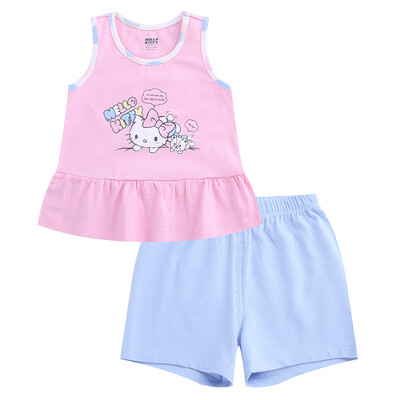 Hello Kitty Girls Vest Set Trousers Pants Outbound Kit KA722CA10P2111 Peach Powder 110
Hello Kitty Girls Vest Set Trousers Pants Outbound Kit KA722CA10P2111 Peach Powder 110