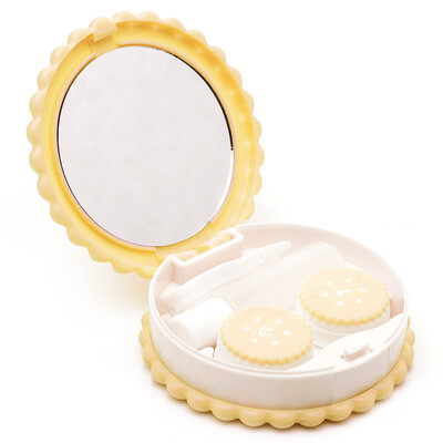 40000 km biscuits contact lens box companion box double box the United States pupil box care box SW2011 yellow
40000 km biscuits contact lens box companion box double box the United States pupil box care box SW2011 yellow