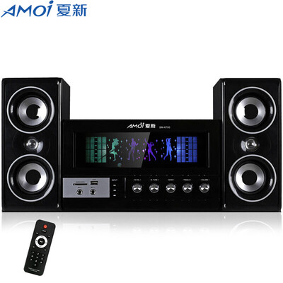 Amoi SM-6700 Multimedia Desktop 2.1 Компьютер Bluetooth Аудио сабвуфер Активный динамик для ноутбука (черный)
Amoi SM-6700 Multimedia Desktop 2.1 Компьютер Bluetooth Аудио сабвуфер Активный динамик для ноутбука (черный)
