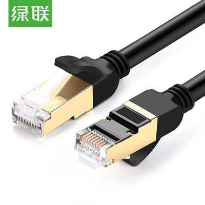 Зеленый Альянс (UGREEN) Кабель категории 7 Cat7 семь типов экранированной витой пары чистая медь 10G сеть перемычка кабель компьютер широкополосная линия бытовая техника сетевой кабель 5 метров 11271
Зеленый Альянс (UGREEN) Кабель категории 7 Cat7 семь типов экранированной витой пары чистая медь 10G сеть перемычка кабель компьютер широкополосная линия бытовая техника сетевой кабель 5 метров 11271