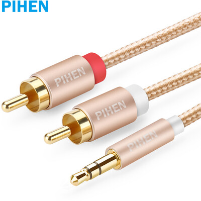 PIHEN) PH-YPX013 3.5mm audio cable one minute 3.5 turn Lotus head audio conversion line 3.5 audio to RCA adapter cable gold 1 meter
PIHEN) PH-YPX013 3.5mm audio cable one minute 3.5 turn Lotus head audio conversion line 3.5 audio to RCA adapter cable gold 1 meter