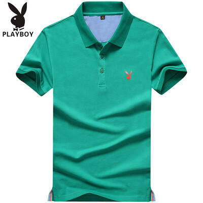 Playboy PLAYBOY T-shirt Men&39s fashion Slim short-sleeved t-shirt Lapel POLO shirt PL1812 Green 2XL
Playboy PLAYBOY T-shirt Men&39s fashion Slim short-sleeved t-shirt Lapel POLO shirt PL1812 Green 2XL