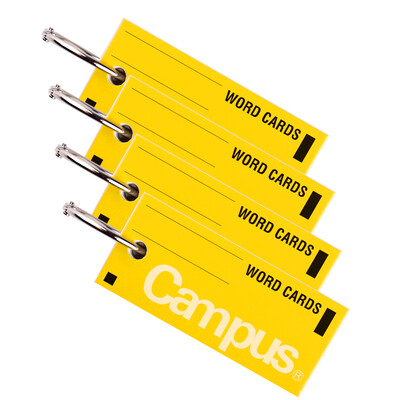 KOKUYO) Japanese imports Campus portable portable white words English word card this yellow 85 pages 4 installed TAN-101Y
KOKUYO) Japanese imports Campus portable portable white words English word card this yellow 85 pages 4 installed TAN-101Y
