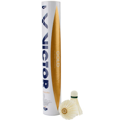 WACKER Victor Golden 1 badminton 12 loaded with play-resistant badminton badge GOLD
WACKER Victor Golden 1 badminton 12 loaded with play-resistant badminton badge GOLD