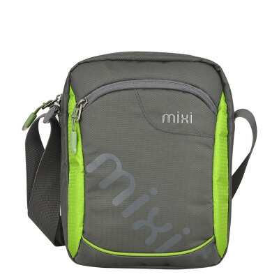 Mi Xi fashion leisure sports package men&39s small shoulder bag Messenger bag fight color simple vertical paragraph satchel bag male bag light green 10 inches M5208
Mi Xi fashion leisure sports package men&39s small shoulder bag Messenger bag fight color simple vertical paragraph satchel bag male bag light green 10 inches M5208