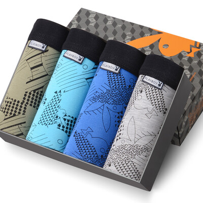 Playboy PLAYBOY 5715 Men&39s underwear Men&39s flat pants Four-legged pants Light-colored 4-piece blended
Playboy PLAYBOY 5715 Men&39s underwear Men&39s flat pants Four-legged pants Light-colored 4-piece blended