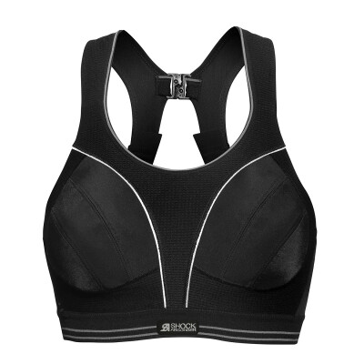 Shock Absorber S5044 Sports Lingerie Women's Professional Running Marathon Shockproof Shock Absorbless Striped Steady Black 36 / 80C
Shock Absorber S5044 Sports Lingerie Women's Professional Running Marathon Shockproof Shock Absorbless Striped Steady Black 36 / 80C