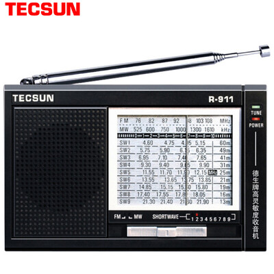 Tecsun Tecsun radio audio full range of the elderly four or six English listening college entrance examination pocket mini portable semiconductor black R911
Tecsun Tecsun radio audio full range of the elderly four or six English listening college entrance examination pocket mini portable semiconductor black R911