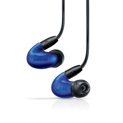Shure Shure SE846-BU four-unit moving car HiFi professional flagship monitor ear earrings crystal stone blue
Shure Shure SE846-BU four-unit moving car HiFi professional flagship monitor ear earrings crystal stone blue