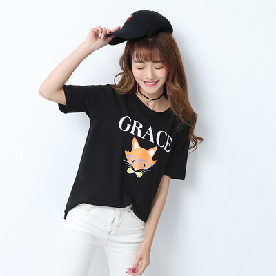 City plus CITYPLUS Arts Fan Qingchun wild large size letter short sleeve shirt round neck bottom shirt T shirt CWTD174157 black
City plus CITYPLUS Arts Fan Qingchun wild large size letter short sleeve shirt round neck bottom shirt T shirt CWTD174157 black