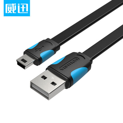 VISA-usb data cable mini T port flat MP3 mobile hard disk camera navigation cable charging line black 1 meter VAS-A14-B100
VISA-usb data cable mini T port flat MP3 mobile hard disk camera navigation cable charging line black 1 meter VAS-A14-B100
