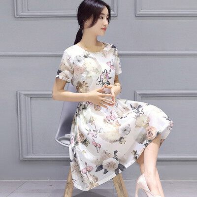 A cup of morning women&39s dress 2017 summer skirt was thin large fashion short sleeve round neck long skirt S72R0351A7XL white XL
A cup of morning women&39s dress 2017 summer skirt was thin large fashion short sleeve round neck long skirt S72R0351A7XL white XL