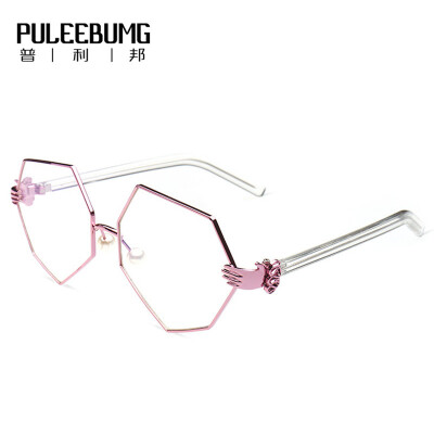 PuLeeBumG glasses frame female art plain light irregularity can be equipped with degrees myopia fashion glasses frame P8690
PuLeeBumG glasses frame female art plain light irregularity can be equipped with degrees myopia fashion glasses frame P8690