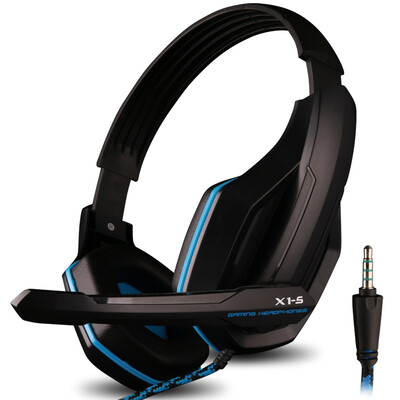 OVANN X1- headset single-hole computer game headset laptop phone headset with microphone black&blue
OVANN X1- headset single-hole computer game headset laptop phone headset with microphone black&blue