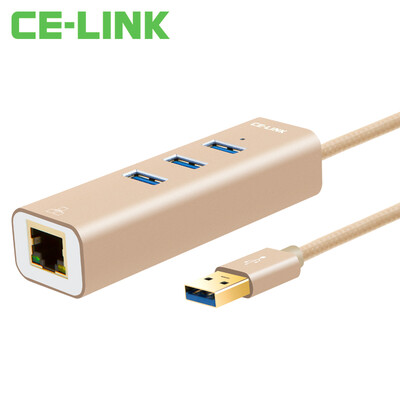 CE-LINK 1911 USB3.0 к интерфейсу RJ45 кабель USB проводной Gigabit Ethernet 3 порта HUB / сплиттер / концентратор Apple Mac внешний сетевой конвертер карт Tu Hao gold
CE-LINK 1911 USB3.0 к интерфейсу RJ45 кабель USB проводной Gigabit Ethernet 3 порта HUB / сплиттер / концентратор Apple Mac внешний сетевой конвертер карт Tu Hao gold