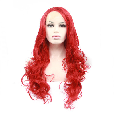 Anogol Handmade Long Wavy Red Peruca Laco Sintetico Heat Resistant Fiber Natural Fully Hair Wigs Synthetic Lace Front Wig
Anogol Handmade Long Wavy Red Peruca Laco Sintetico Heat Resistant Fiber Natural Fully Hair Wigs Synthetic Lace Front Wig