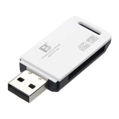 FB 360 all-in-one mini card reader high-speed multi-function direct reading camera SD card SDHC TF MicroSD memory card 2 in 1 color random
FB 360 all-in-one mini card reader high-speed multi-function direct reading camera SD card SDHC TF MicroSD memory card 2 in 1 color random