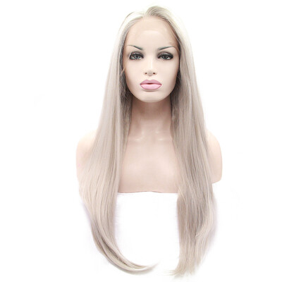 Anogol Light Gray Long Loose Wave Peruca Laco Sintetico Heat Resistant Natural Hair Wigs Synthetic Lace Front Wig
Anogol Light Gray Long Loose Wave Peruca Laco Sintetico Heat Resistant Natural Hair Wigs Synthetic Lace Front Wig