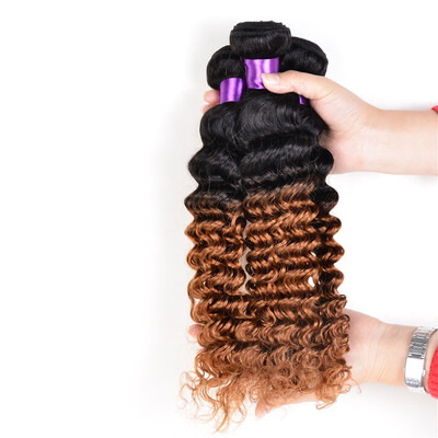 GEM 7A Peruvian Virgin Hair 3 Bundles Peruvian Deep Wave Ombre Curly Weave Human Hair Bundles 1b30 Three Tone Ombre Hair 100g
GEM 7A Peruvian Virgin Hair 3 Bundles Peruvian Deep Wave Ombre Curly Weave Human Hair Bundles 1b30 Three Tone Ombre Hair 100g