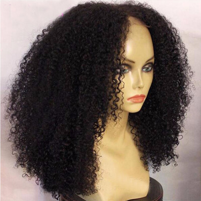 Afro Kinky Curly Wig 150% Density Short Lace Front Wig Human Hair With Baby Hair Middle Part Glueless Full Lace Human Hair Wigs
Afro Kinky Curly Wig 150% Density Short Lace Front Wig Human Hair With Baby Hair Middle Part Glueless Full Lace Human Hair Wigs