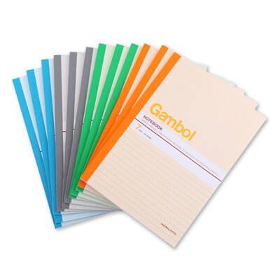 KOKUYO Gambol series A5 80 pages of wireless binding notepad soft copy 6 loaded WCN-G5807
KOKUYO Gambol series A5 80 pages of wireless binding notepad soft copy 6 loaded WCN-G5807