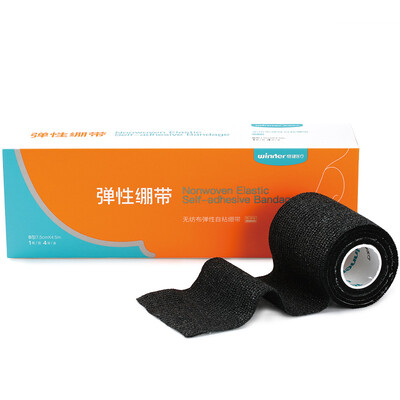 Winner Non-woven elastic self-adhesive bandage 7.5cm * 4.5m 4 rolls / box black
Winner Non-woven elastic self-adhesive bandage 7.5cm * 4.5m 4 rolls / box black