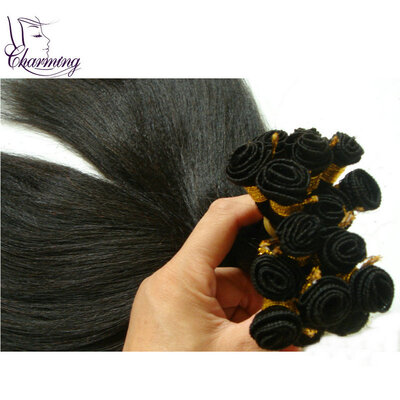 Charming Hair Brazilian Hand Tied Hair Weaves Shedding Free And Tangle Free Yaki Straight Top Grade Hand Tied Virgin Human Hair
Charming Hair Brazilian Hand Tied Hair Weaves Shedding Free And Tangle Free Yaki Straight Top Grade Hand Tied Virgin Human Hair