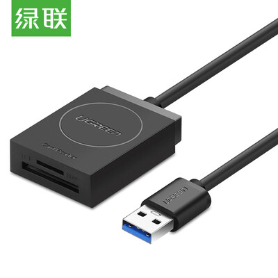 Green (UGREEN) Hi-Speed USB3.0 Multi-function card reader Support for reading SD / TF / CF / MS type memory card Four-in-one card reader 1.5m Black 30232
Green (UGREEN) Hi-Speed USB3.0 Multi-function card reader Support for reading SD / TF / CF / MS type memory card Four-in-one card reader 1.5m Black 30232